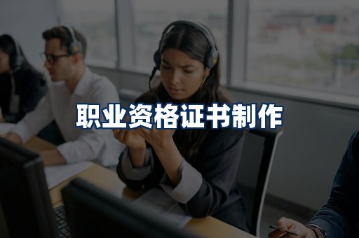 职业资格展示
